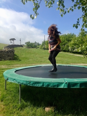 LC on trampoline
