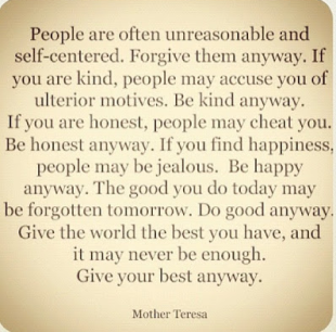 Mother Theresa - Give Your Best