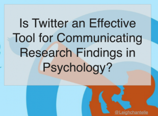 Is Twitter an Effective Tool for Communicating Research Findings in Psycholog