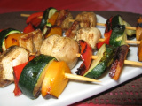 Tempeh Vegetable Kebabs