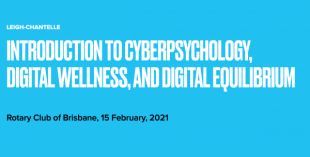 Introduction to Cyberpsychology Digital Wellness and Digital Equilibrium