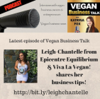 Leigh-Chantelle Vegan Business Media podcast