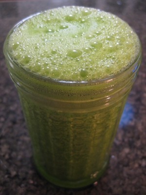 green citrus smoothie