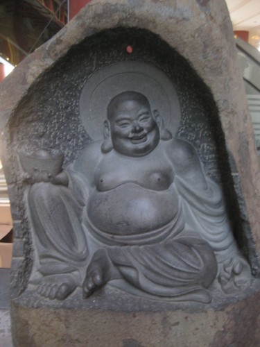 Buddha_in_stone_at_Maha_Vihara_Maitreya_Medan